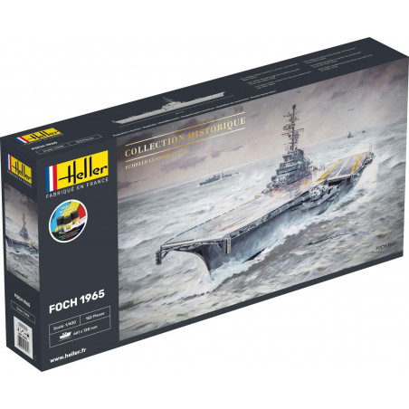 Heller Starter KIT 1 400 Porte Avion Le Foch