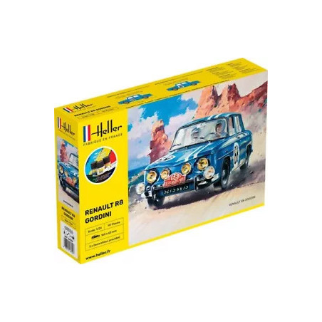 Heller Starter KIT 1 24 renault 8 Gordini