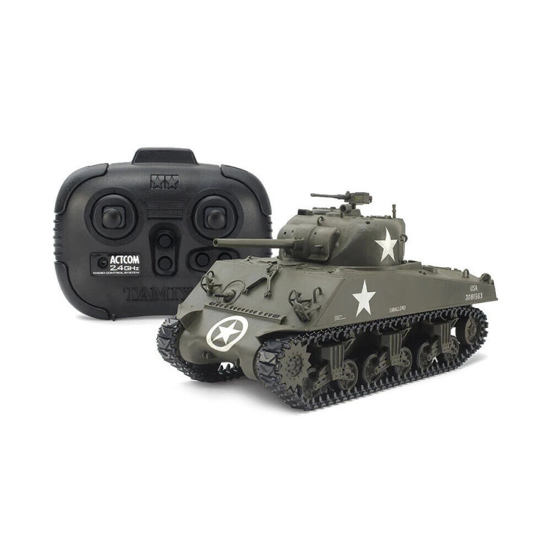 Tamiya Rc tank 1 35 Sherman Rtr