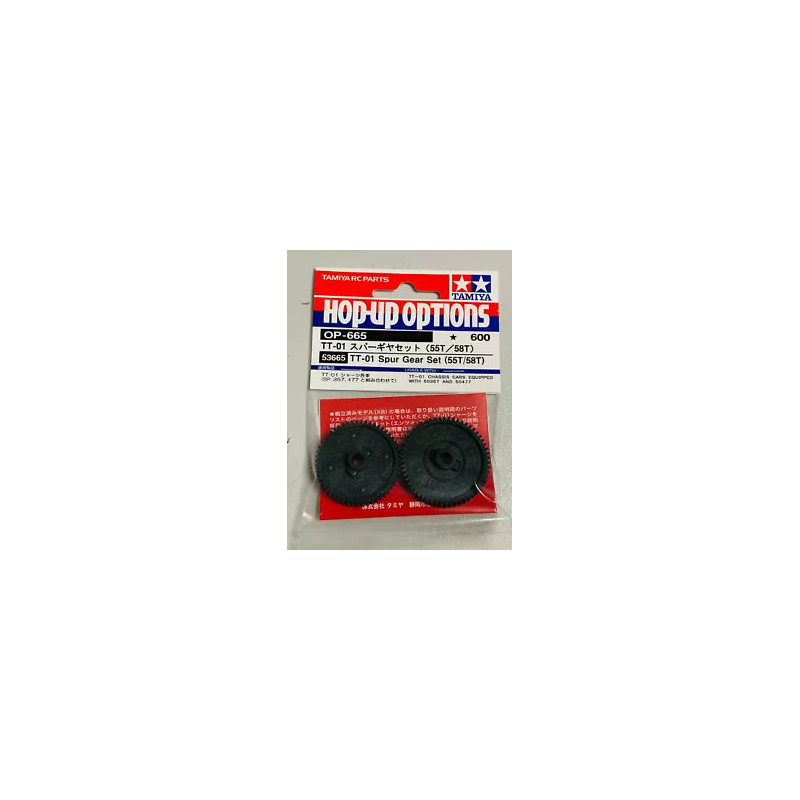 Tamiya Tt01 Spur Gear set 55t