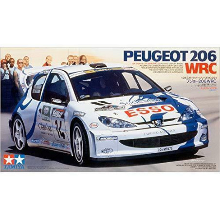 Tamiya 1 24 Peugeot 206 Wrc Esso
