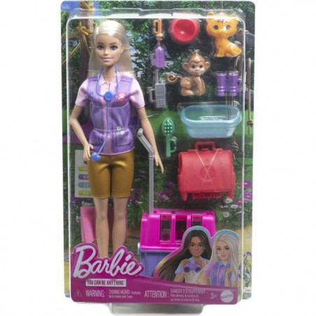 Barbie Coffret Sauvetage Animaux
