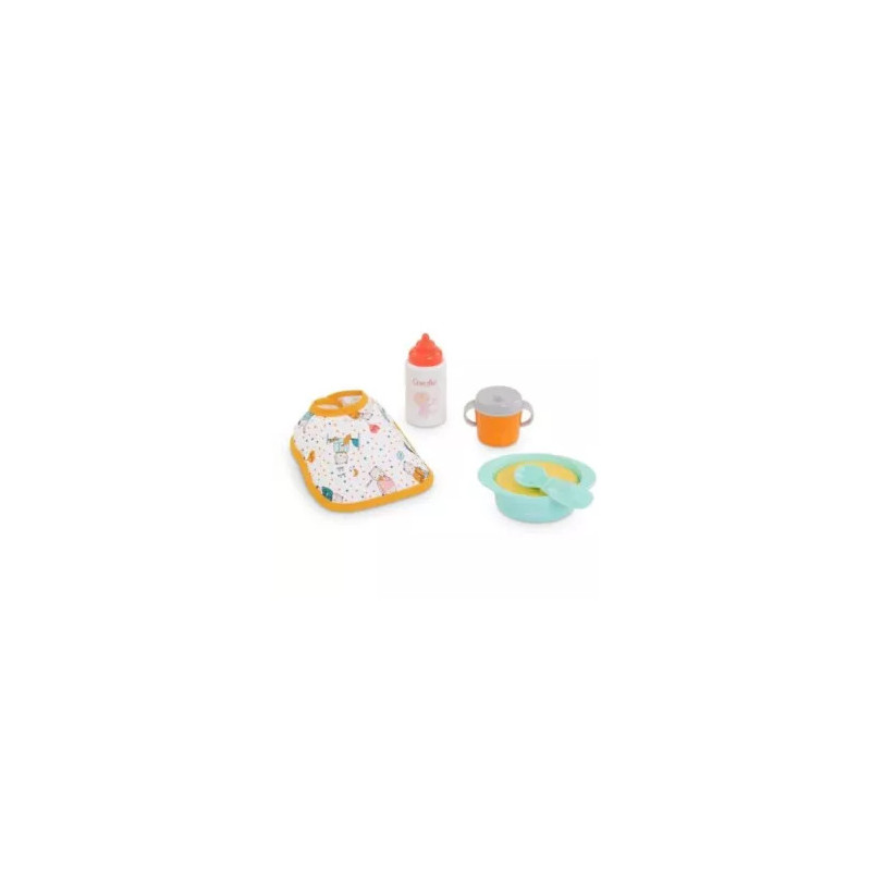 PETIT COFFRET REPAS 9 ACCESSOIRES POUR POUPON 30CM