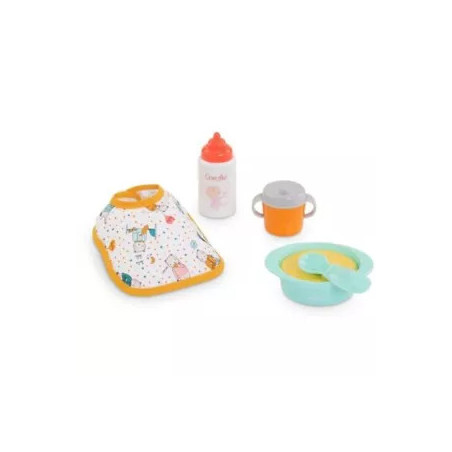 PETIT COFFRET REPAS 9 ACCESSOIRES POUR POUPON 30CM