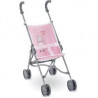 Corolle poussette rose