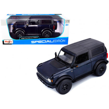 Maisto 1 18 Ford Bronco 2021 bleu