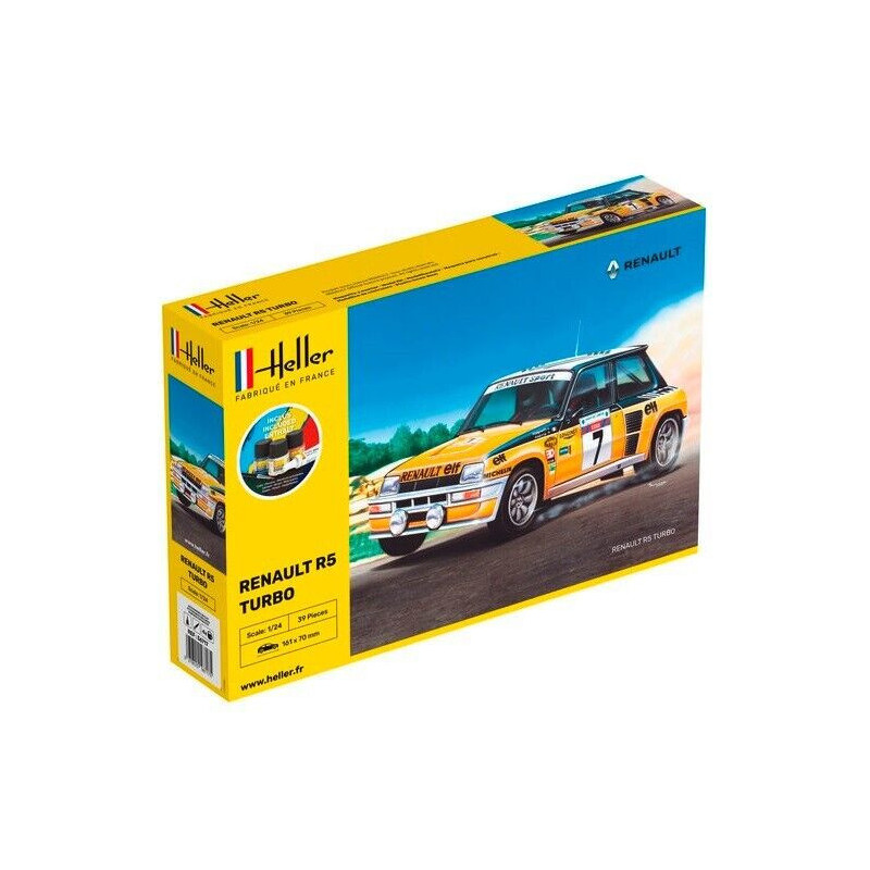 Starter Kit Heller Renault 5 R5 Turbo Elf