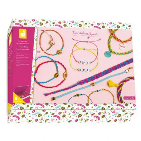 Janod 13 bracelets de l’amitie a creer