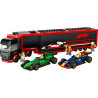 LEGO Camion de F1® avec voitures