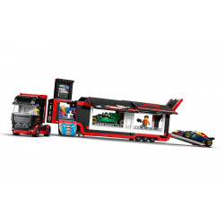 LEGO Camion de F1® avec voitures