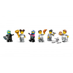 LEGO garage F1 avec voiture