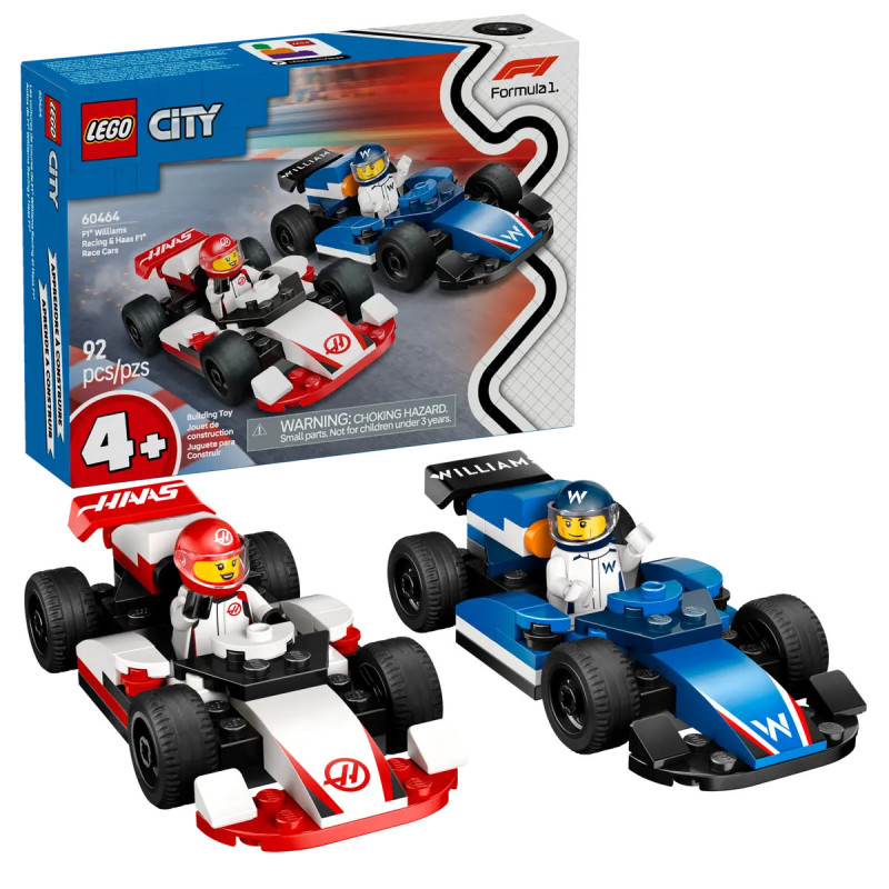 Lego 60464 Voitures de course de F1® Williams V29