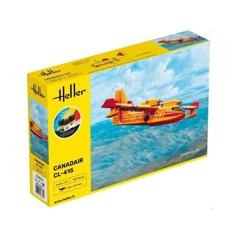 Starter kit Heller Canadair CL415