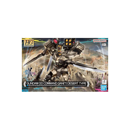 Hg Gundam 00 Command Qant Desert Type 1 144 13 cm
