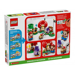 Lego mario nabbit at toad's shop