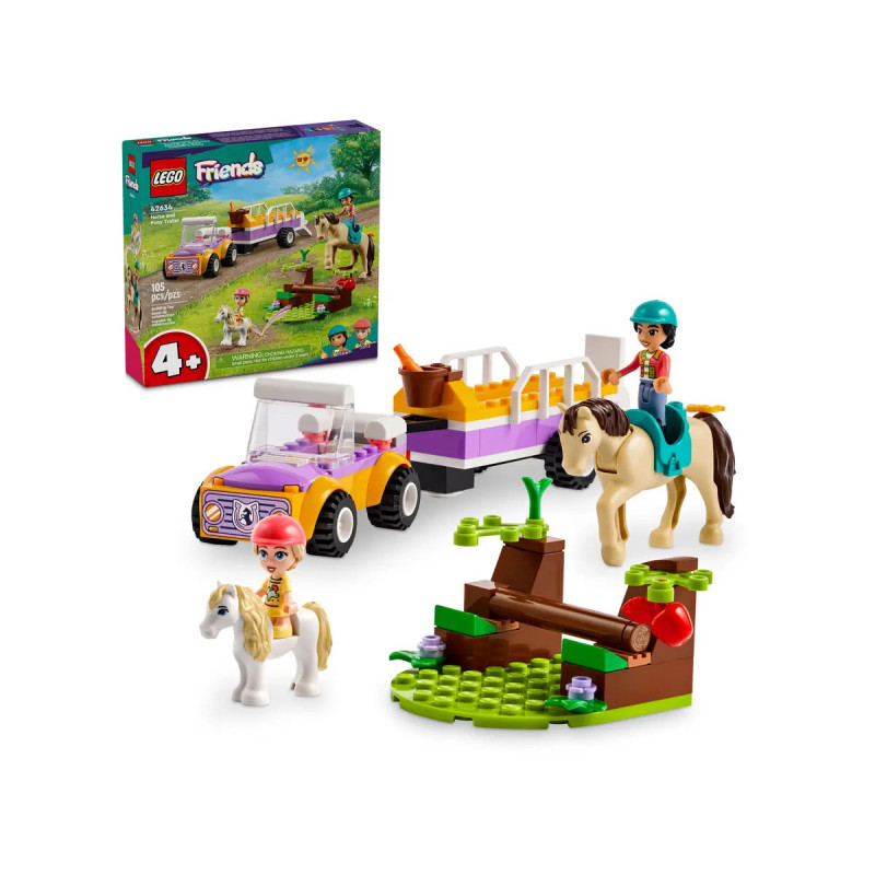 Lego Friends La remorque du cheval