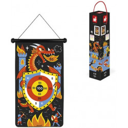 JEU DE FLECHETTES MAGNETIQUES   DRAGONS