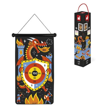 JEU DE FLECHETTES MAGNETIQUES   DRAGONS