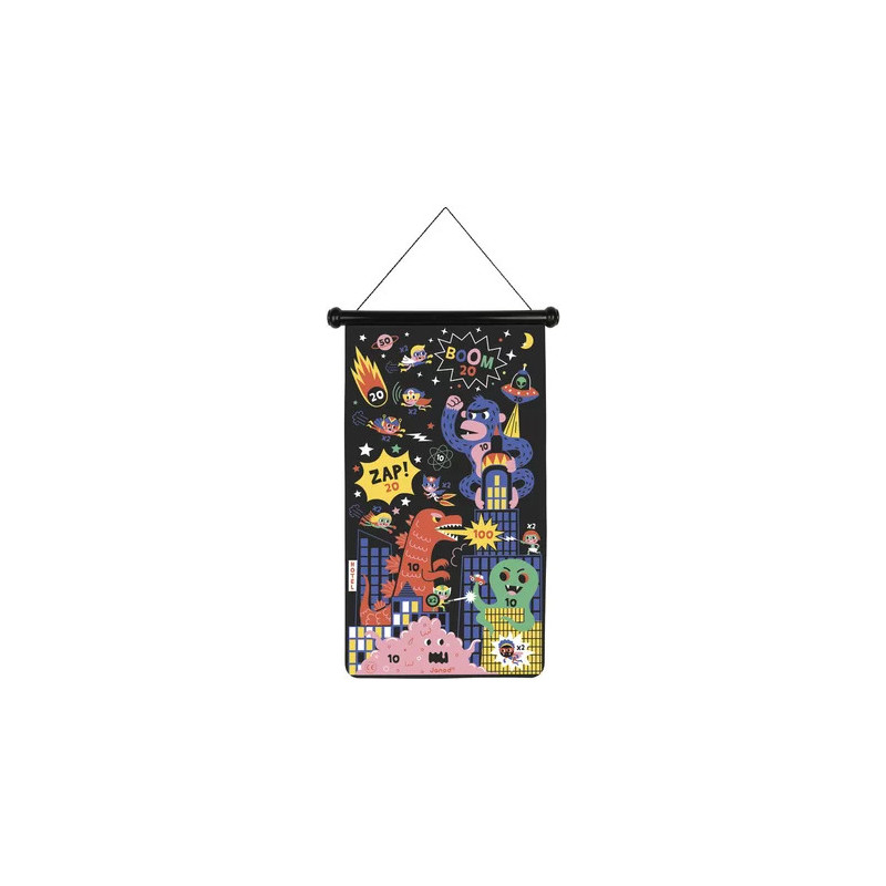 JEU DE FLECHETTES MAGNETIQUES   SUPER HEROS