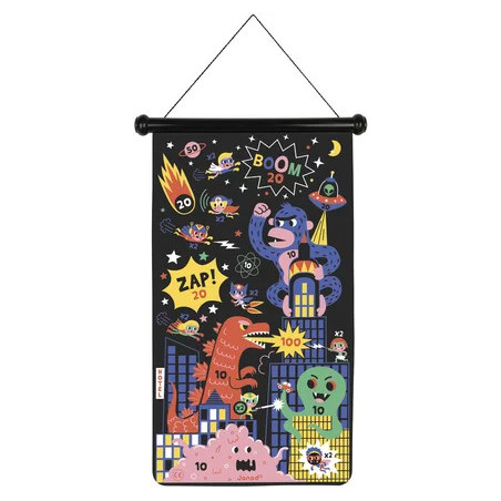JEU DE FLECHETTES MAGNETIQUES   SUPER HEROS
